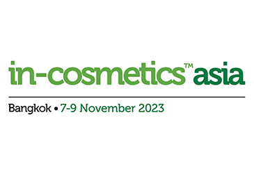 In-Cosmetics Asia, Bangkok, Nov 5th -7th 2019