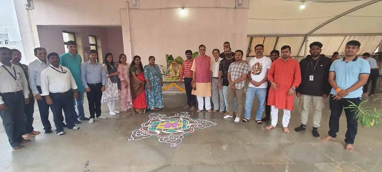 Ganesh Chaturthi 2024: Pooja, Fun Activities, and Team Bonding at Kumar Organic Products Ltd.